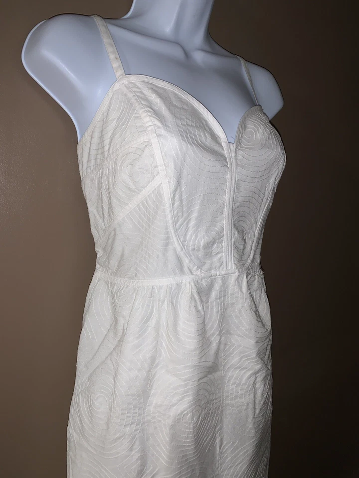 Apostrophe Womens White Dress Size 12 Large L  - Image 3 of 4