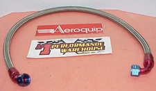 Aeroquip 45" Stainless Hose -12 AN 45° & 90° Reusable Fittings NASCAR F134