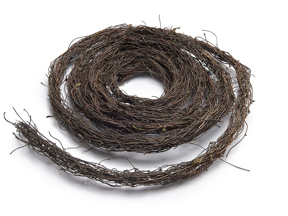 NaDeco Mühlenbeckia Deko Girlande ca. 4,5m Rebengirlande Naturrebe Naturranke