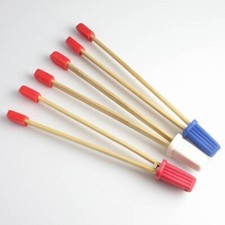 Bamboo Darkroom Print Tongs - Red/White/Blue Plastic  Rubber - Set of 3