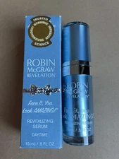 Robin McGraw Revelation FACE IT YOU LOOK AMAZING Revitalizing Serum Daytime .5fl