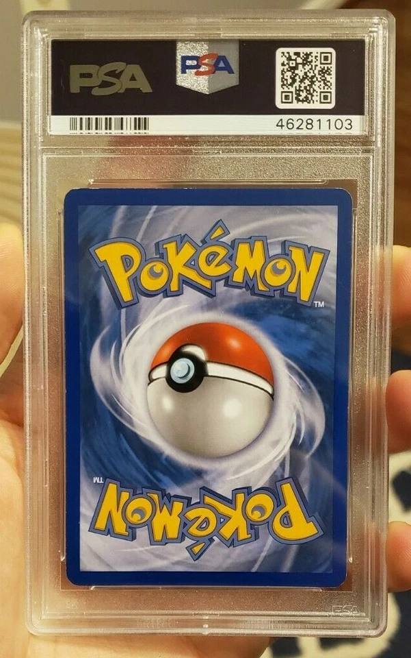 PSA 8 NM-MINT Pokemon 2010 HG & SS KYOGRE & GROUDON Legend Holo Rare Card 87/90 - Image 2 of 2