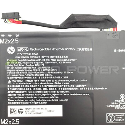 New Genuine WF04XL OEM Battery for HP ENVY X360 13-BF M89926-AC1