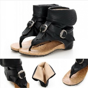 sandal boots flat