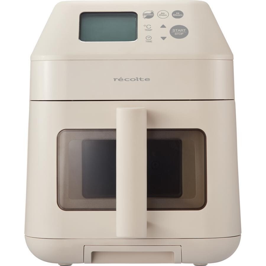 récolte High Steam Air Oven Non Fryer AC100V RAO-3 Cream White