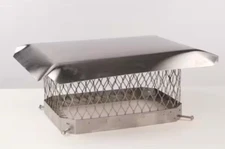 Genuine Master Flow 13" x 13" Chimney Cap CC1313SS Stainless Steel Mesh Fixed