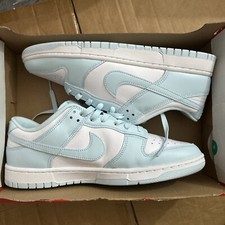 Men's Nike Dunk Low Retro White/Glacier Blue DV0833 104 men 10.5