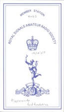 Amateurfunk QSL/QSO M/A 4i5P G3yeu Biggleswade UK 2016 RSARS Yaesu