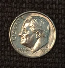 1989 D Dime Roosevelt, actual coin in picture, free shipping.