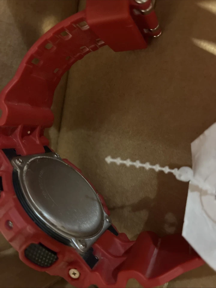 G-SHOCK RED MENS Watch, Pre Owned - Image 4 of 4