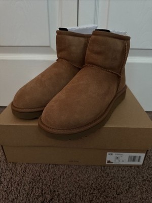 UGG Australia Classic Mini II SLIPPER BOOTS 545 Chestnut, 7 US / 38 EU - 1016222