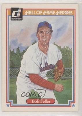 1983 Donruss Hall of Fame Heroes Bob Feller #36 HOF 0h3b