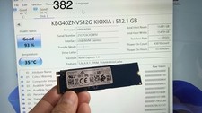 KIOXIA  BG4  512GB  NVMe 2280 PCIe Gen3x4 SSD KBG40ZNV512G