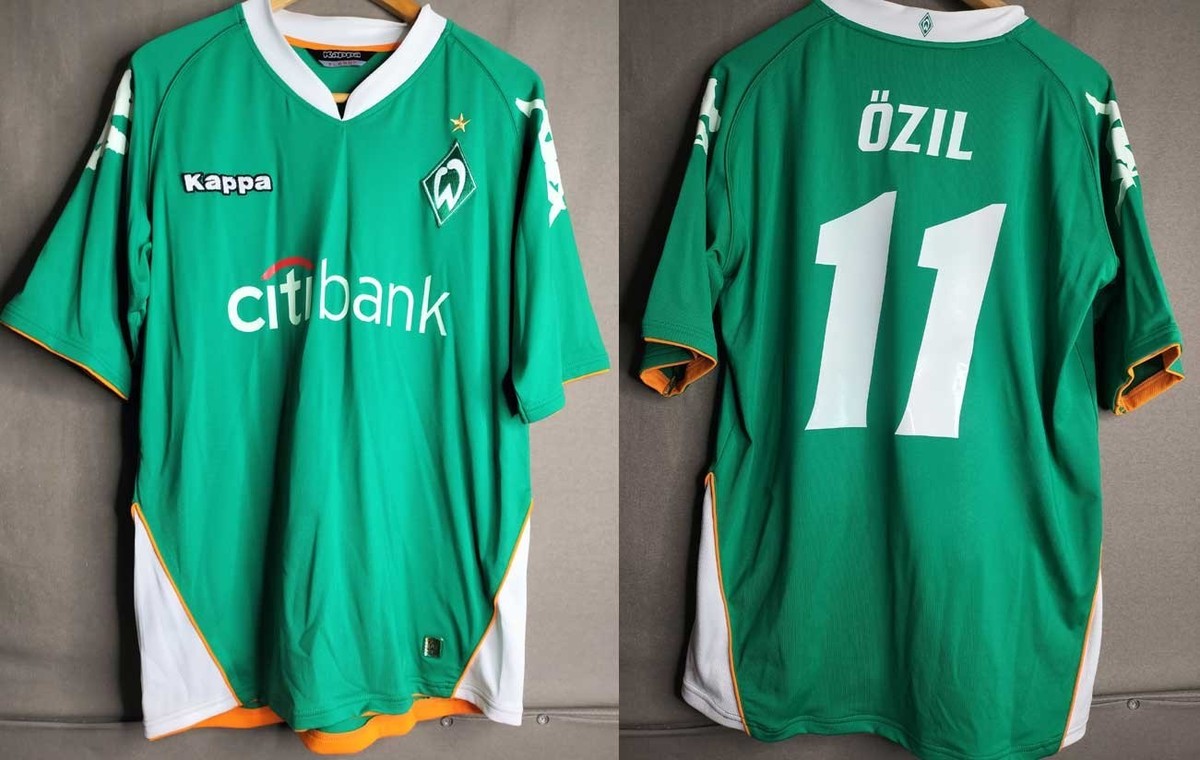 08/09 WERDER BREMENブレーメンユニフォーム ゲームシャツ　美品 08/09 WERDER BREMENブレーメンユニフォーム ゲームシャツ 美品