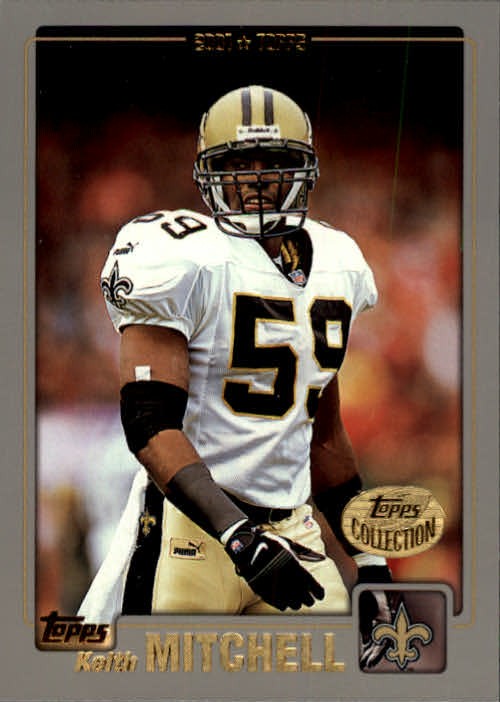 2001 Topps Collection #241 Keith Mitchell - FB