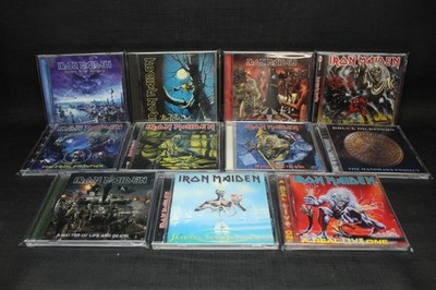 IRON MAIDEN Lot of 11 CDs CD Seventh Fear Dance Beast Mind Prayer Matter Brave..