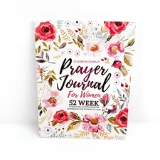 Prayer Journal for Women : 52 Week Scripture, Guided Prayer Notebook Paperback