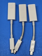Genuine Apple A1433 Thunderbolt to Gigabit Ethernet Adapter LOT OF 3