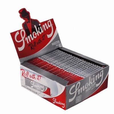 Cartine Smoking Master King Size Slim Lunghe   50 Libretti   Zigarettenpapier
