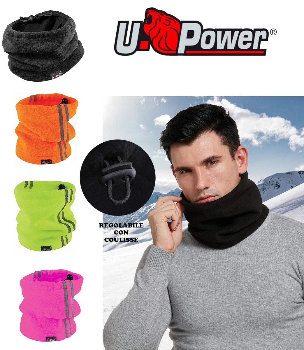 Scaldacollo Invernale In Pile Morbido – Unisex, Multifunzione, Elasticizzato 4 Vie, Per Sci, Trekking E Attività Outdoor, Taglia Unica 24x32 Cm - 2