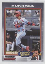 2024 Topps x Chris Berman Boomer's Baseball Silver 51/99 Masyn Winn #53 o7m