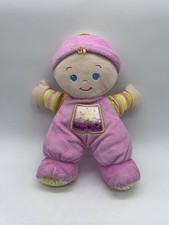 Fisher Price Pink Baby  s 1st First Doll Plush Stuffed Toy Rattle Lovey No tag