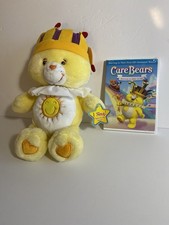Vintage Care Bears Singing King Funshine Bear 13 Works 2004 W/tags DVD
