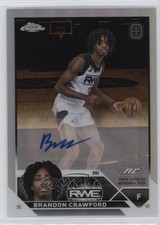 2023-24 Topps Chrome OTE Overtime Elite Auto Brandon Crawford #A-BC Auto 0y2q