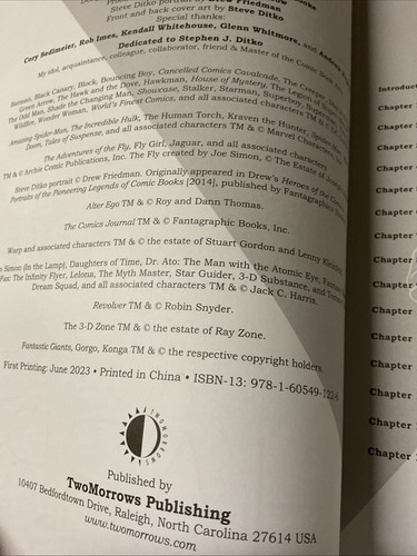 Working With Ditko by Jack C. Harris TPB - Picture 3 of 3