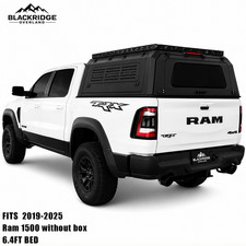 Tapa de caja para camioneta Blackridge | Ram 1500 2019-2025 | Platón de 6,4' | Sin RamBox