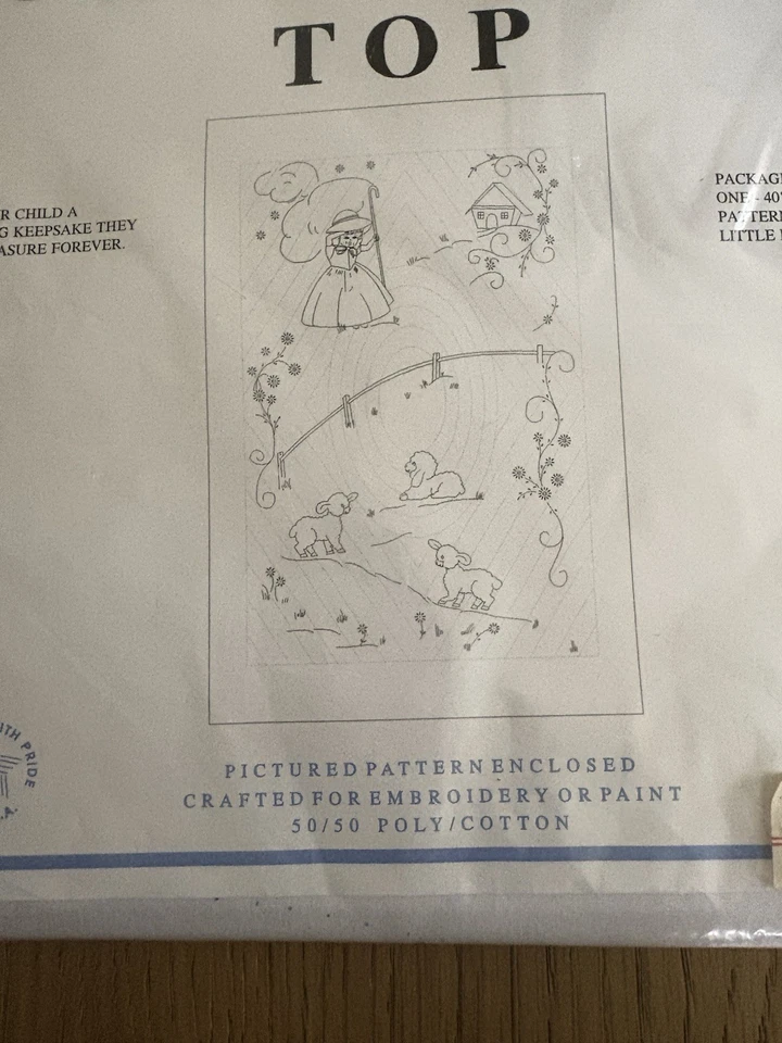 Crib Quilt Pattern Little Bo Peep - Image 3 of 4