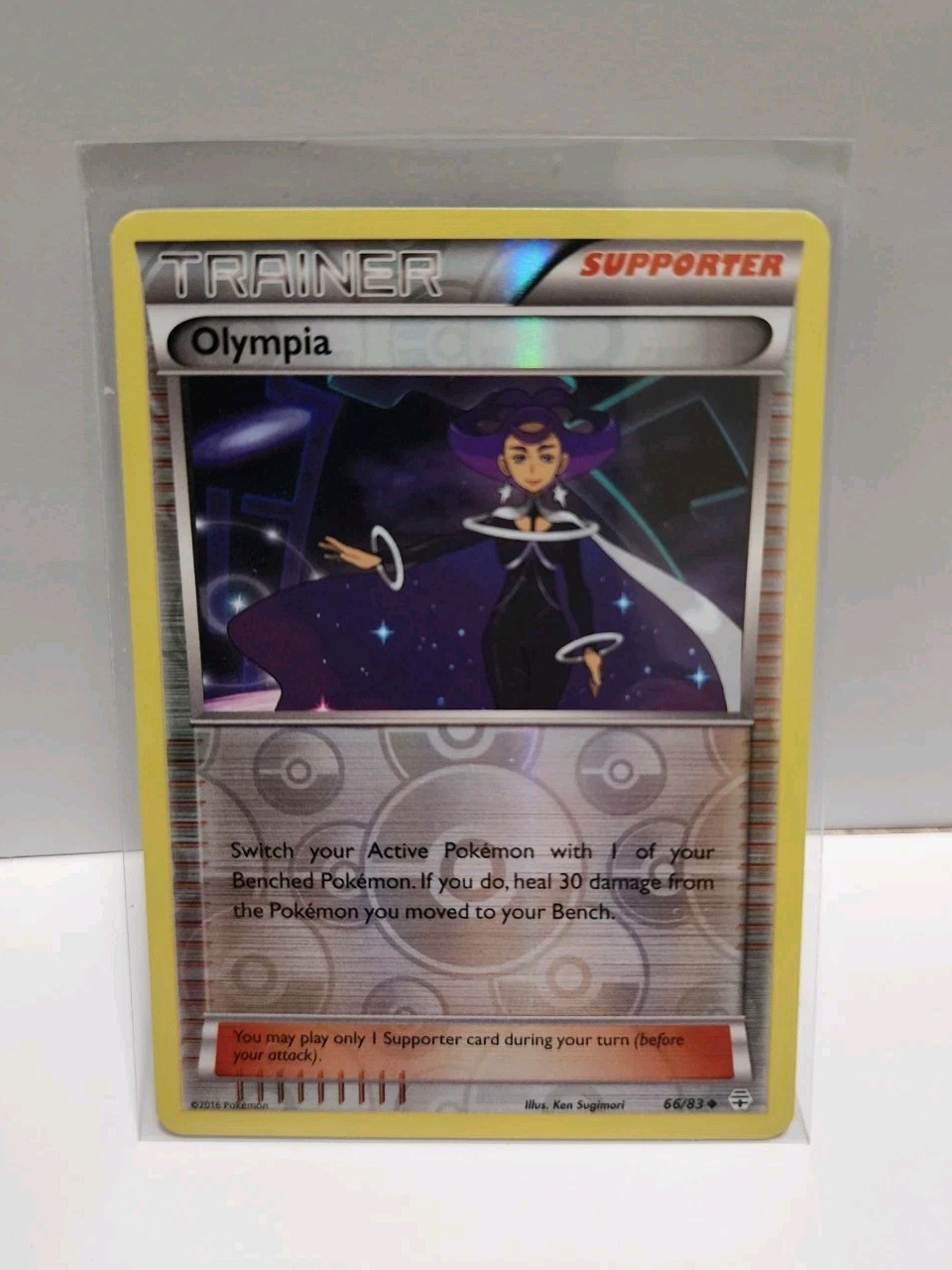 Olympia 66/83 XY - Generations Rare Reverse Holo Pokemon TCG Card