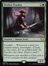 MTG Tireless Tracker R Commander: Edge of Eternities 110 Normal NM