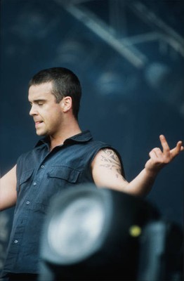 Robbie Williams Pinkpop Festival Landgraaf 24th May 1999 Old Photo 1