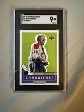 1999-00 Upper Deck Retro Platinum 1/1 Henri Richard #109 SGC 9