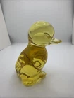 Fenton Duck Vintage Amber Gift Collection Rare P8