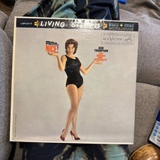 Bob Thompson Mmm Nice LP RCA Victor Records VG+ space age jazz pop. Unopened