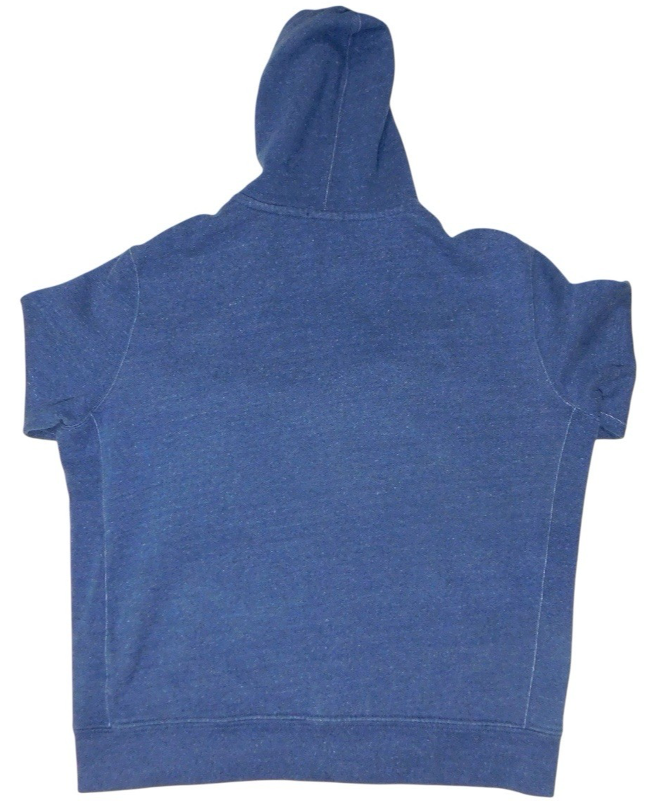 Polo Ralph Lauren felpa con cappuccio giacca uomo XXL blu erica full zip pile rosso pony