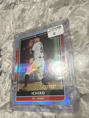 2016 Panini Donruss - Ichiro Suzuki #149 Career Stat Line /498