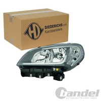 Diederichs Halogen Scheinwerfer Mit Lwr-Motor Links FüR Fiat Doblo | 3486183