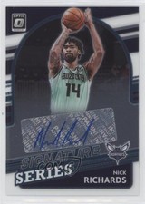 2021-22 Panini Donruss Optic Signature Series Nick Richards #SS-NRS Auto y6z