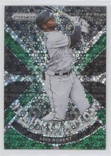 2021 Panini Prizm Illumination Green Donut Circle Prizm Luis Robert #IL-6 0o3w