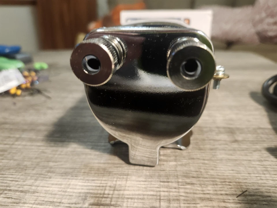 V-Twin Mfg. Chrome 6 Volt Ignition Coil For Harley Davidson 1936-1947 - Image 3 of 4