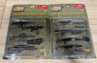 21st Century Toys 2006 Ultimate Soldier Soviet Bloc AK Weapons