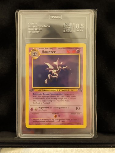 Haunter (1st Edition) graded TAG 8.5 for sale on eBay