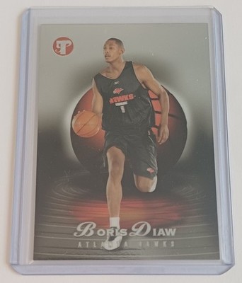Nummerierte Karte 742/999 ROOKIE RC Boris DIAW Atlanta Topps Pristine 2003-2004