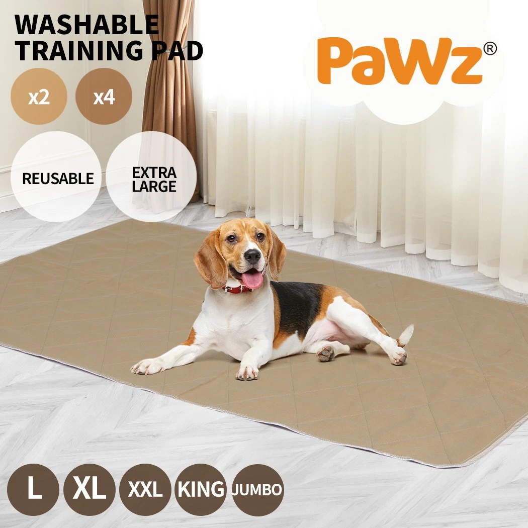 Pawz 2x/4x Puppy Training Pads Washable Dog Reusable Pet Sofa Cover Slipcovers