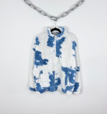 Jaded London Cloud Y2K Hype Teddy Fleece Sherpa Jacke M