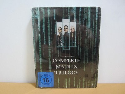 Matrix Trilogy - Steelbook Edition (3-Disc) Bluray - NEU&OVP