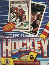 1991-92 O-Pee-Chee Hockey wax box Unopened 36 Packs Rookie Stars “SRR-CARDS”